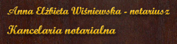 Notariusz Anna Wiśniewska